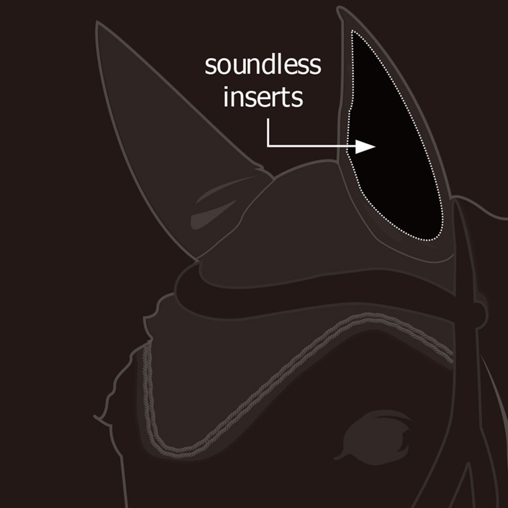 Inserts auriculaires sans bruit Noir