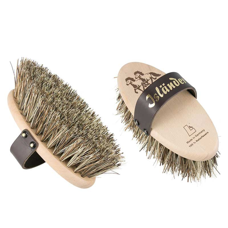 Brosse à panser Islandaise à poils extra rigides  
