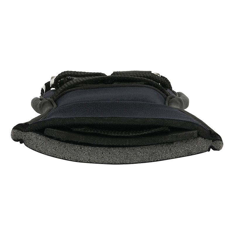 Sangle de dressage en mousse à mémoire de forme HG noir