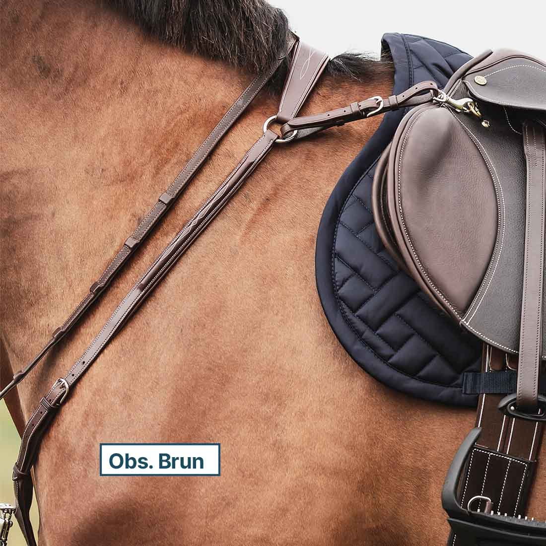 Colliers de chasse avec Martingale Fazzino Noir