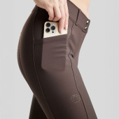 Culotte d'équitation MoZida Refined Crystals Full Grip Marron Culotte d'équitation MoZida Refined Crystals Full Grip Marron