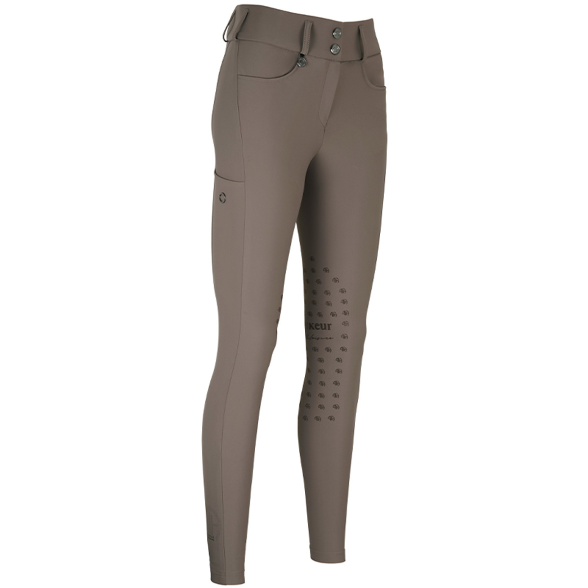 Pantalon d'équitation Amia SD genouillères beige