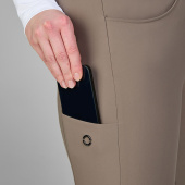 Pantalon d'équitation Amia SD genouillères beige Pantalon d'équitation Amia SD genouillères beige