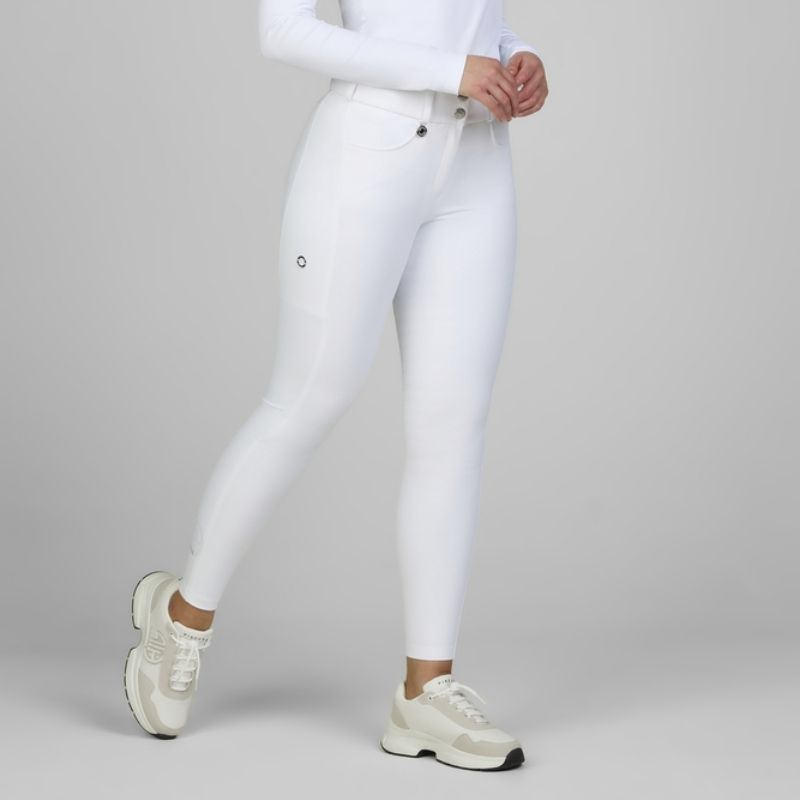 Pantalon d'équitation Amia SD GripTec FG Blanc