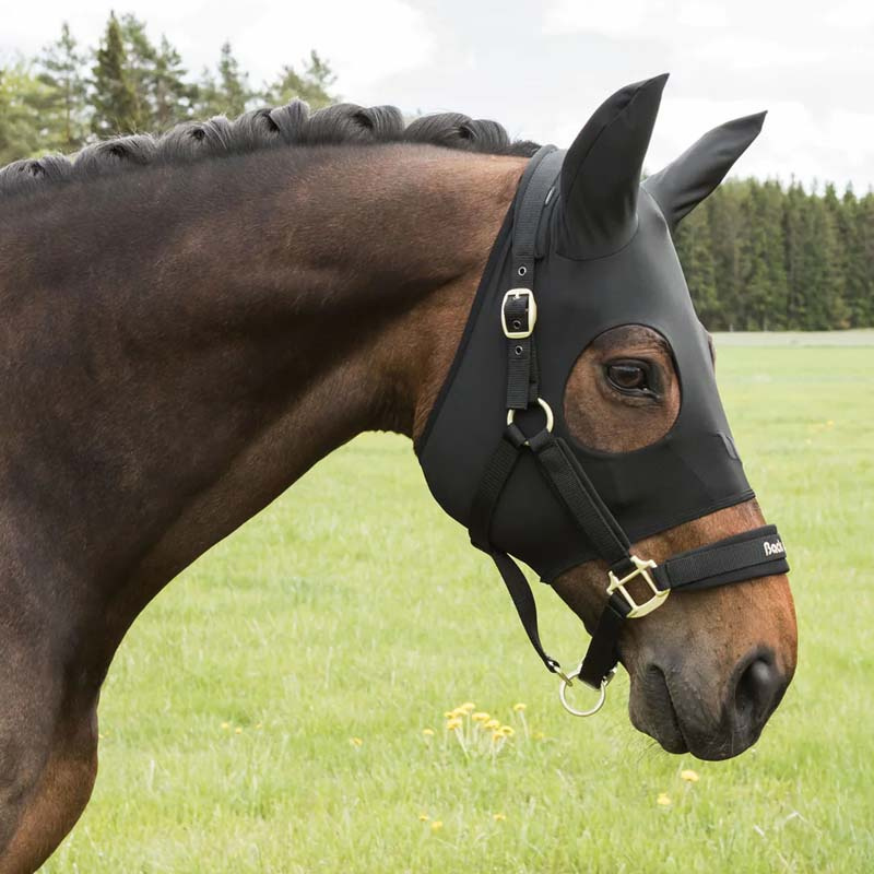 Capuche anti-stress Spirit avec oreilles Noir