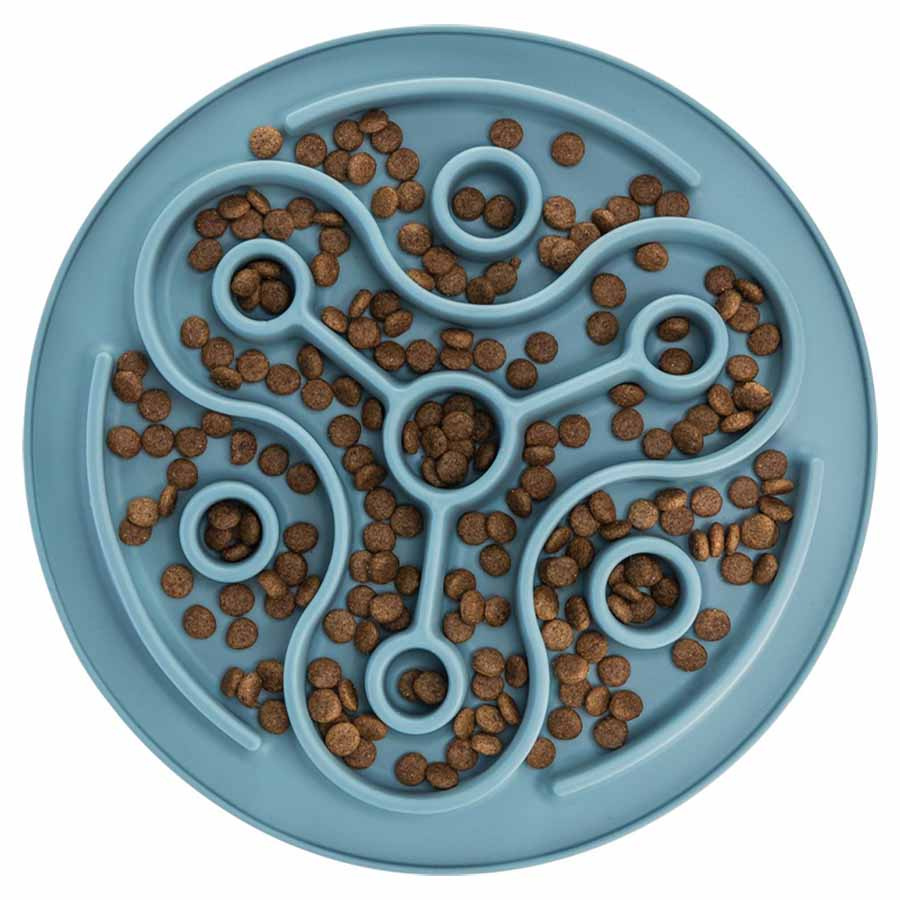 Tapis de nourriture à alimentation lente Turquoise