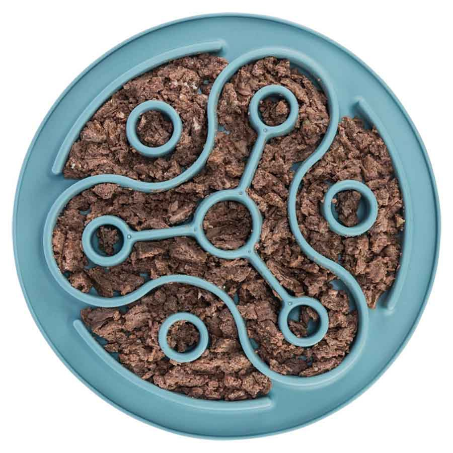 Tapis de nourriture à alimentation lente Turquoise