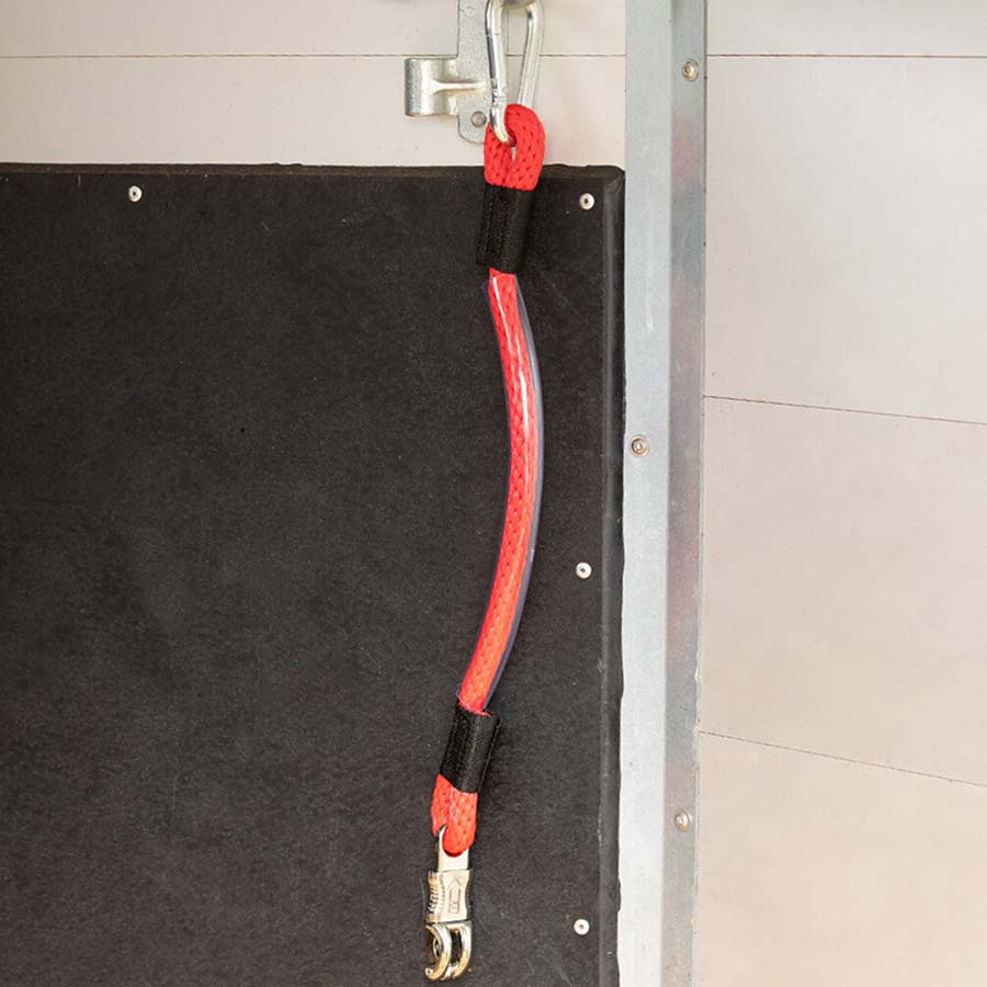 Halter de transport Panic Clip Rouge