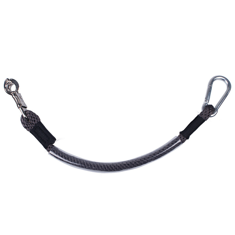 Halter de transport Panic Clip Gris