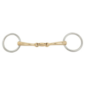 Mors à double brisure Soft Contact Bradoon 12mm Mors à double brisure Soft Contact Bradoon 12mm