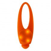 Lampe clignotante basique en silicone LED Orange