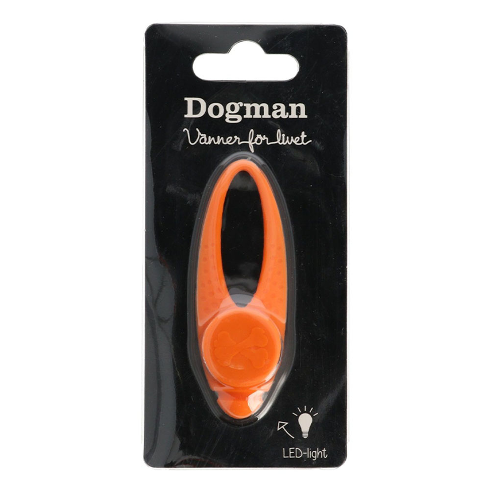 Lampe clignotante basique en silicone LED Orange