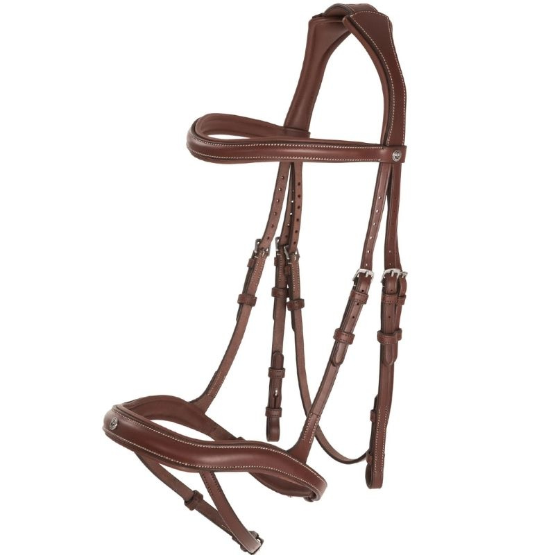 Bridon anatomique Eccelente Marron