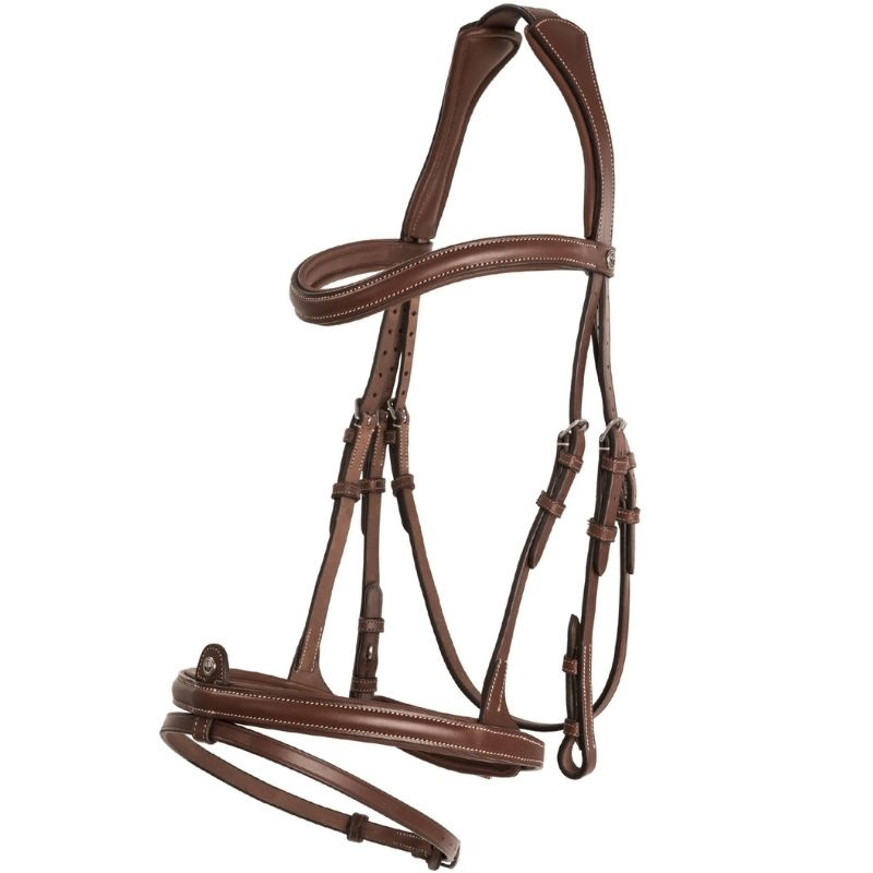 Bridon anatomique Eccelente Aachen Marron