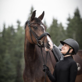 Bridon de dressage Quinsy Supreme Noir Bridon de dressage Quinsy Supreme Noir