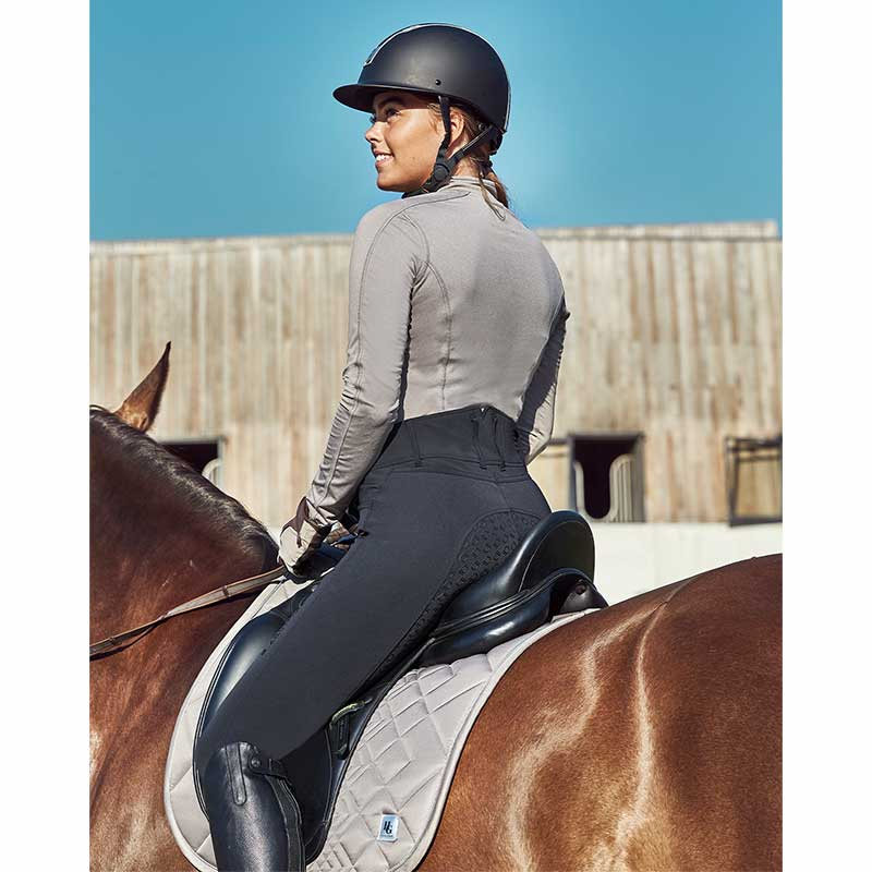 Pantalon d'équitation Andalouse Full Grip Noir