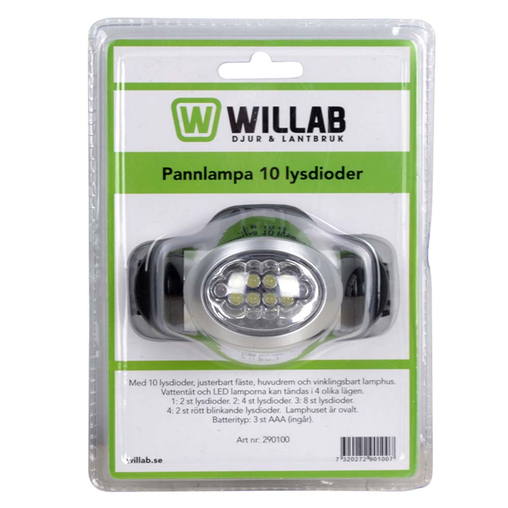 Lampe frontale LED étanche