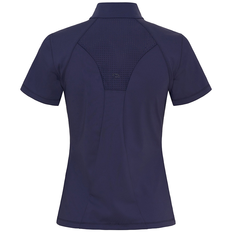 Haut d'équitation Thelma 1/4 Zip Bleu Marine