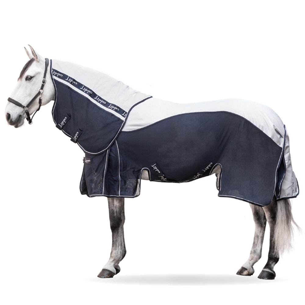 Couverture imperméable et anti-mouches Summer Rain Pro Plus 850D 35g Bleu Marine