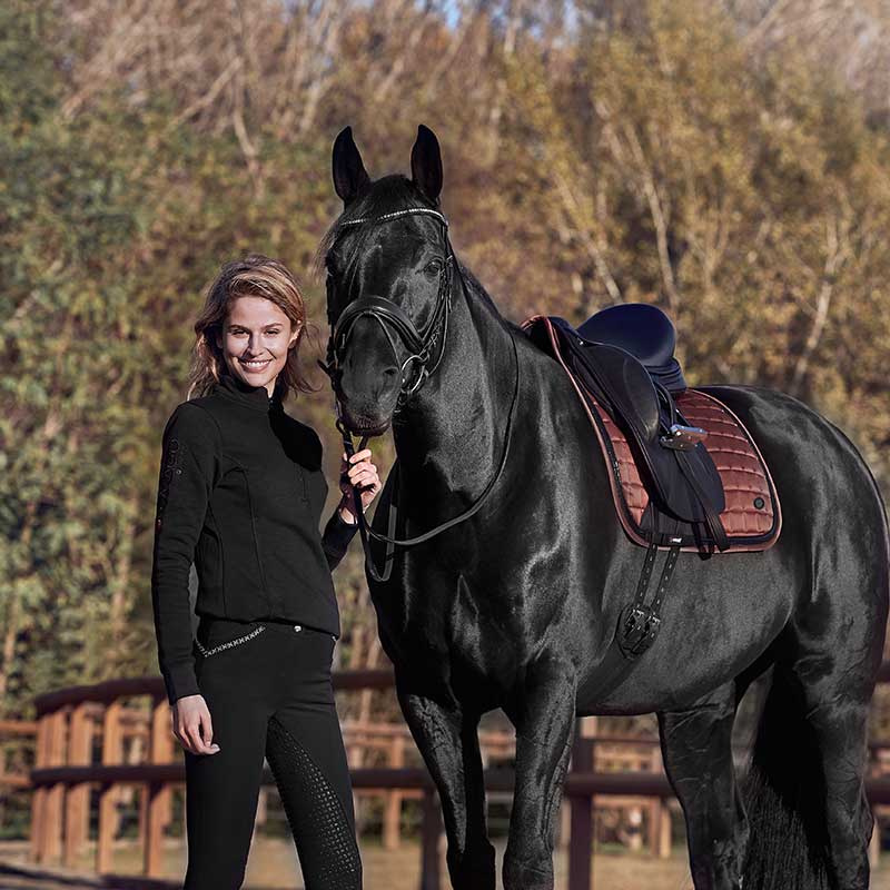 Pull en polaire Arctic Noir