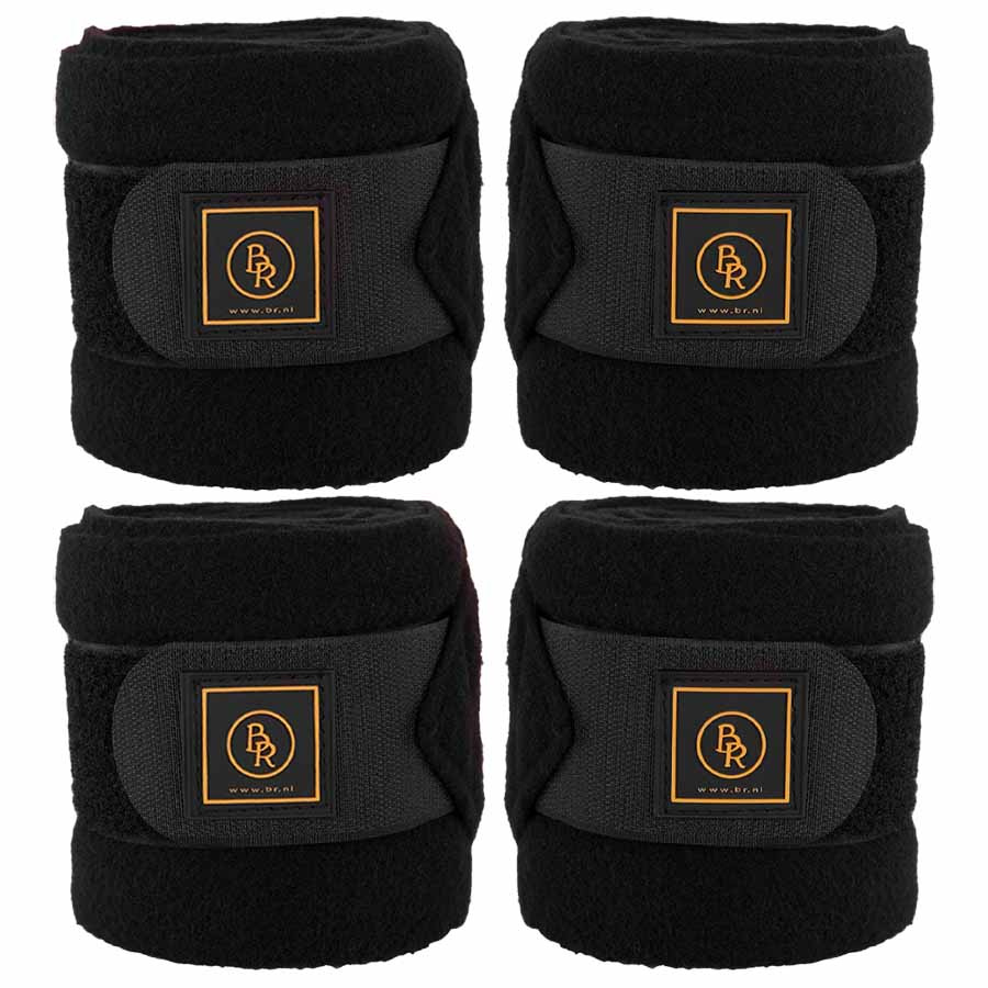 Bandages Event en polaire 4-pack Noir 300cm