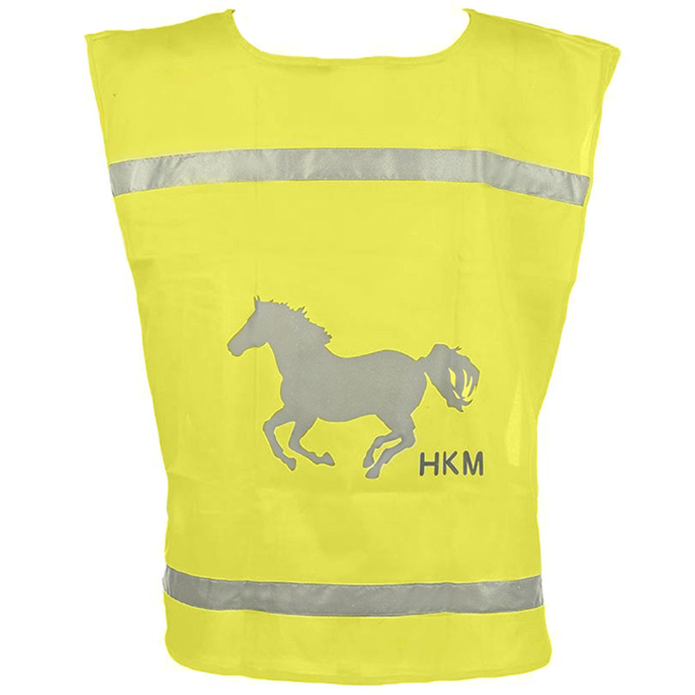 Gilet réfléchissant junior Jaune/Argent fluorescent