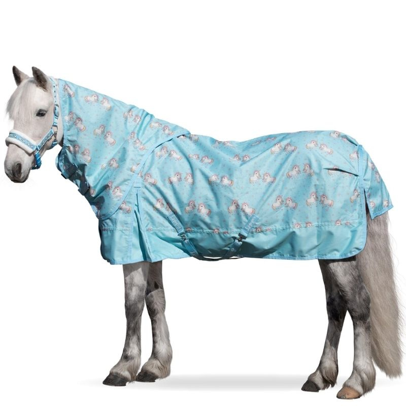 Couverture imperméable Basic Plus Unicorn Edition 600D 50g Bleu