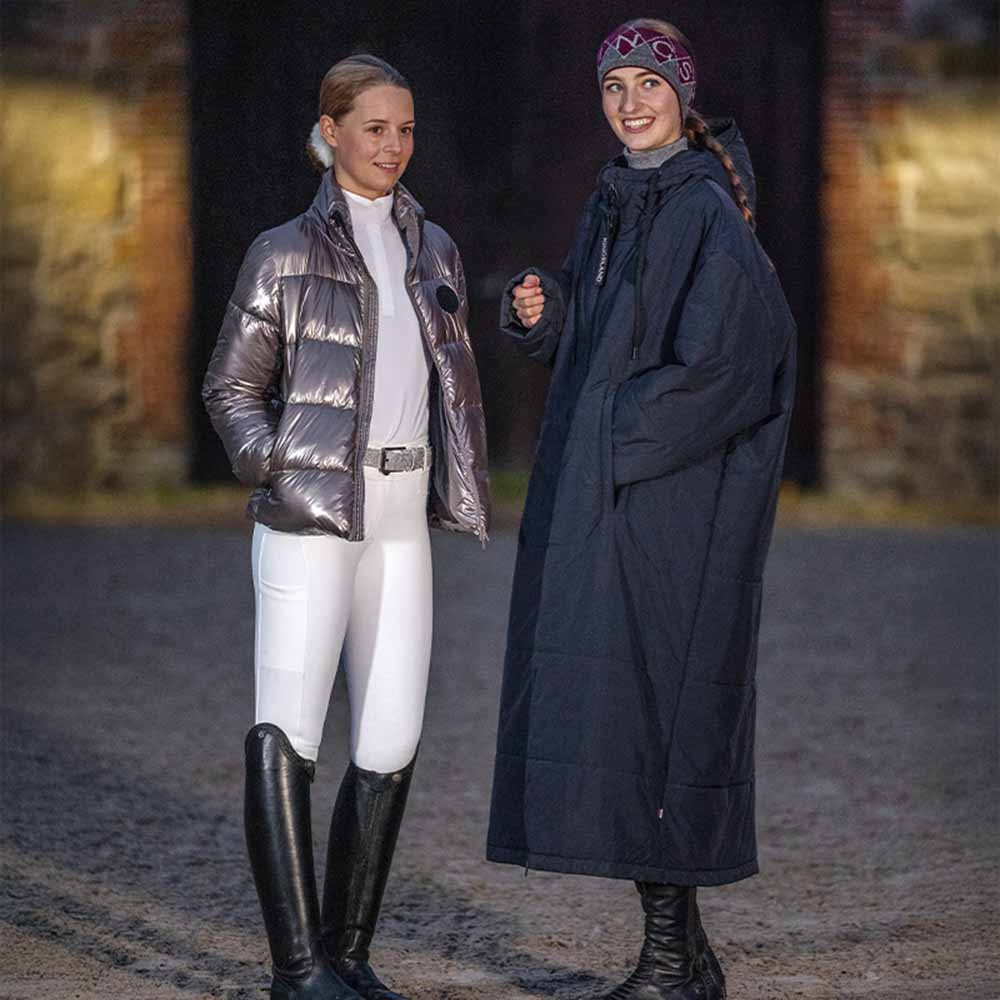 Manteaux d'équitation KLMarley Unisex Overcoat Bleu Marine