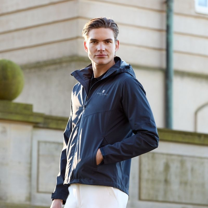 Veste imperméable Classic Unisex Lightweight Bleu Marine