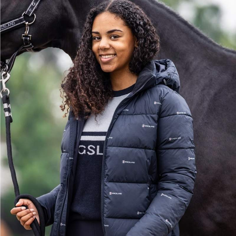 Veste d'équitation Classic Insulated Bleu Marine