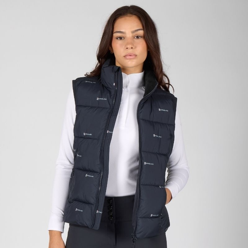Gilet d'équitation Classic Insulated Bleu Marine
