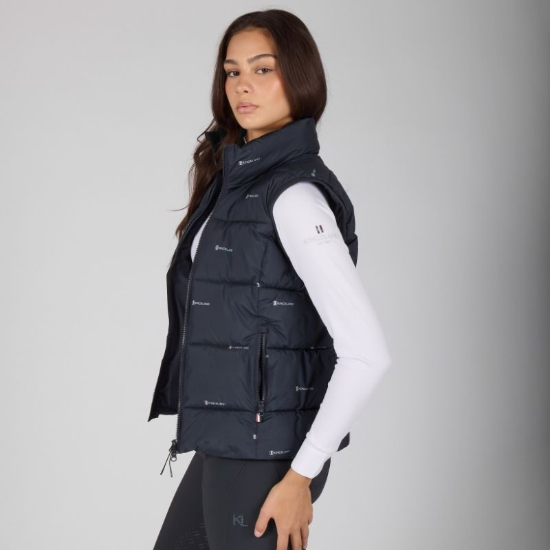 Gilet d'équitation Classic Insulated Bleu Marine