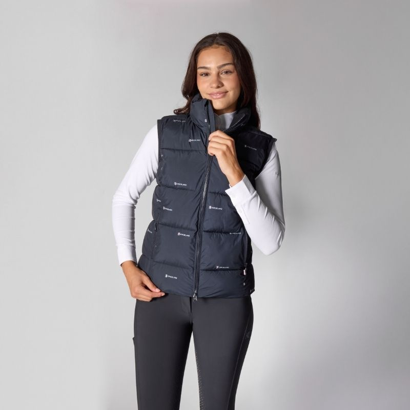 Gilet d'équitation Classic Insulated Bleu Marine