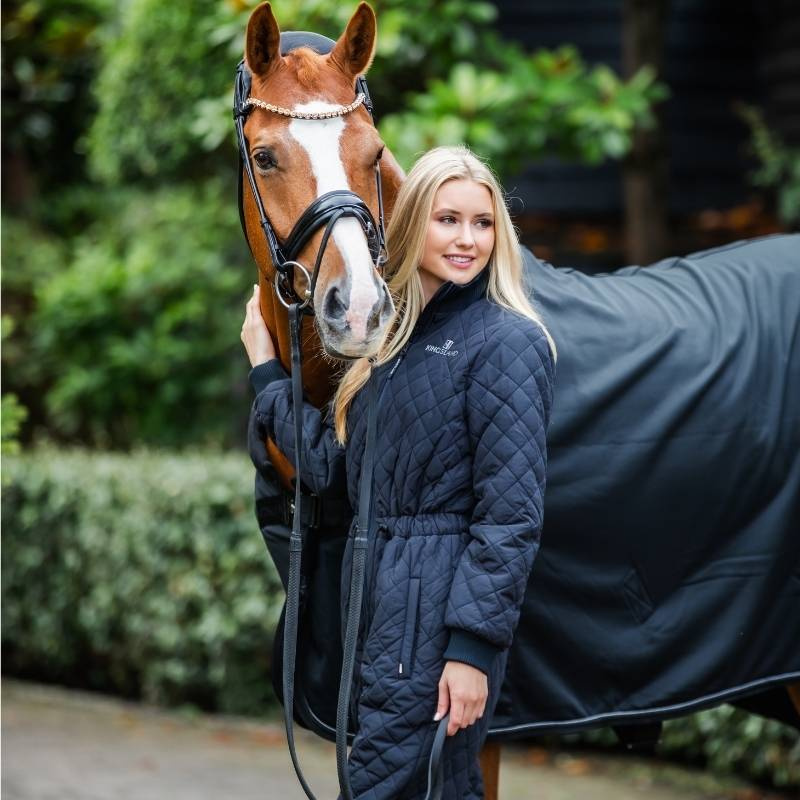 Combinaison Classic Quilted Onepiece Bleu Marine