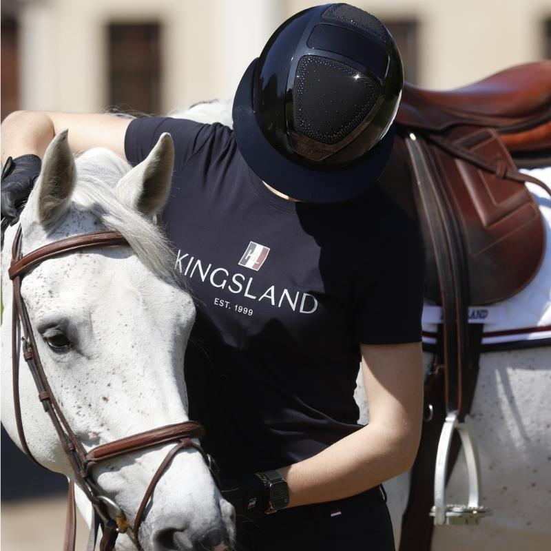 T-shirt Classic Logo Bleu Marine