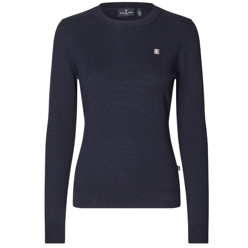 Pull Classic O-Neck Pullover Bleu Marine