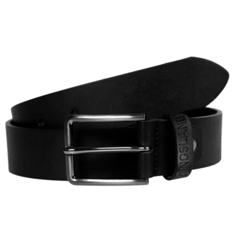 Ceinture en cuir Classic Unisex Noir