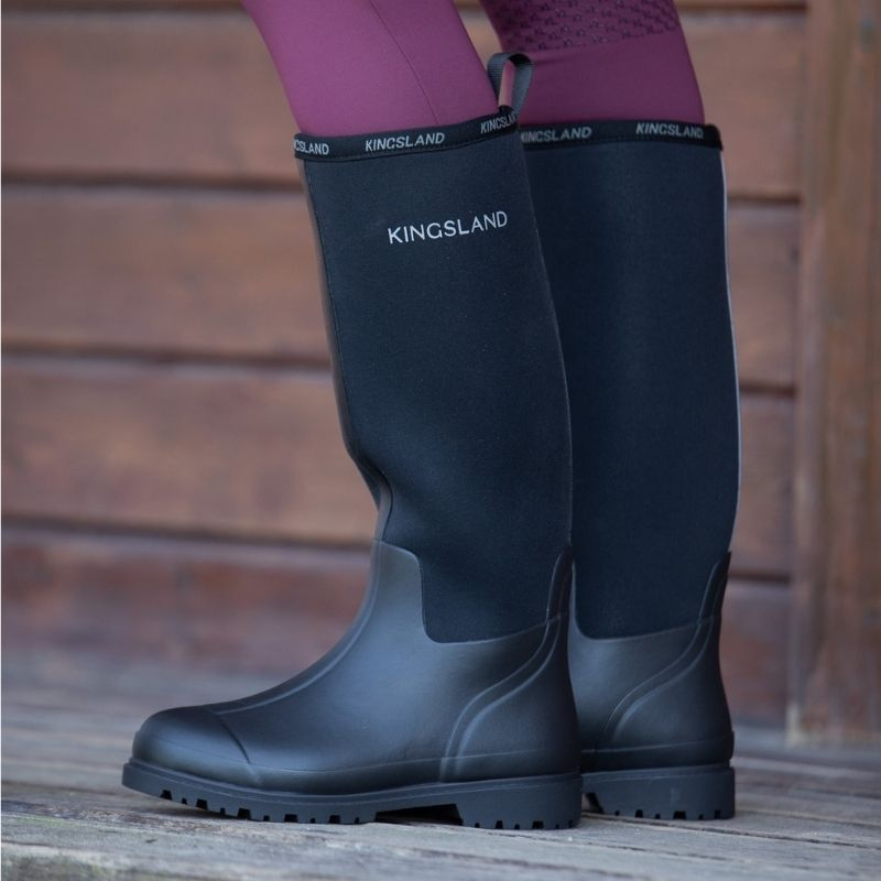 Bottes en caoutchouc KLMaria High Noir