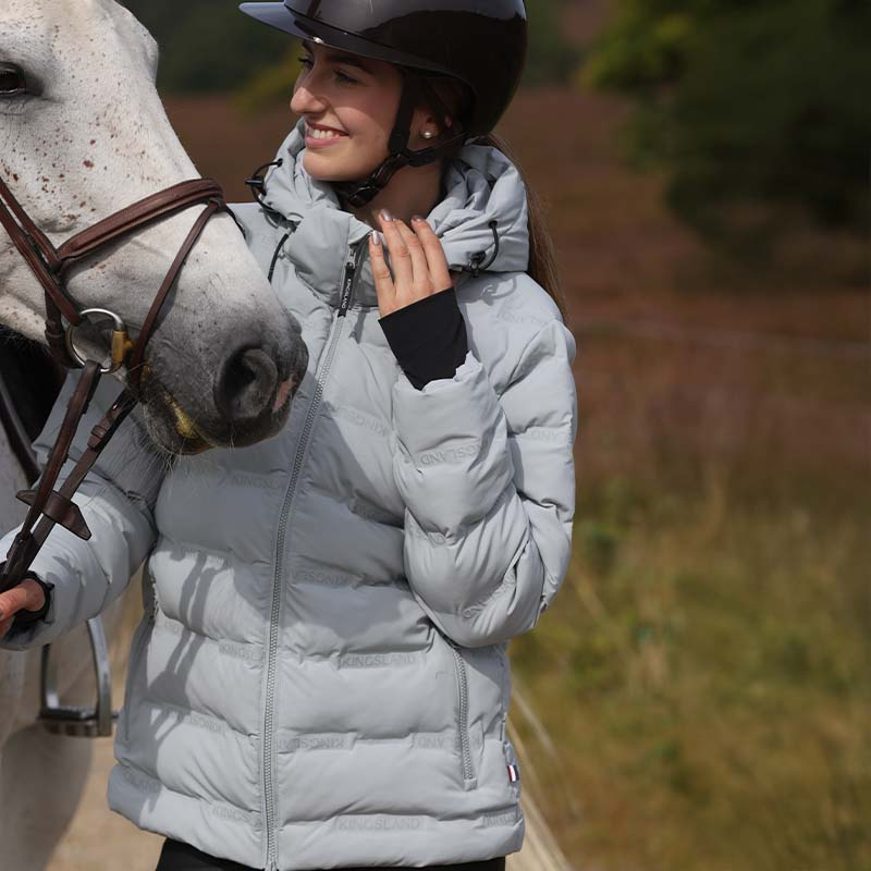 Veste d'équitation KLMiller Gris