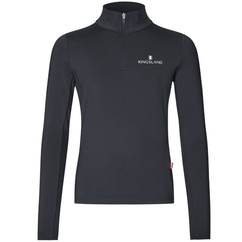 Haut d'équitation Enfant/Junior Classic Training Shirt Bleu Marine