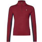 Haut d'équitation Enfant/Junior Classic Training Shirt Bordeaux Haut d'équitation Enfant/Junior Classic Training Shirt Bordeaux