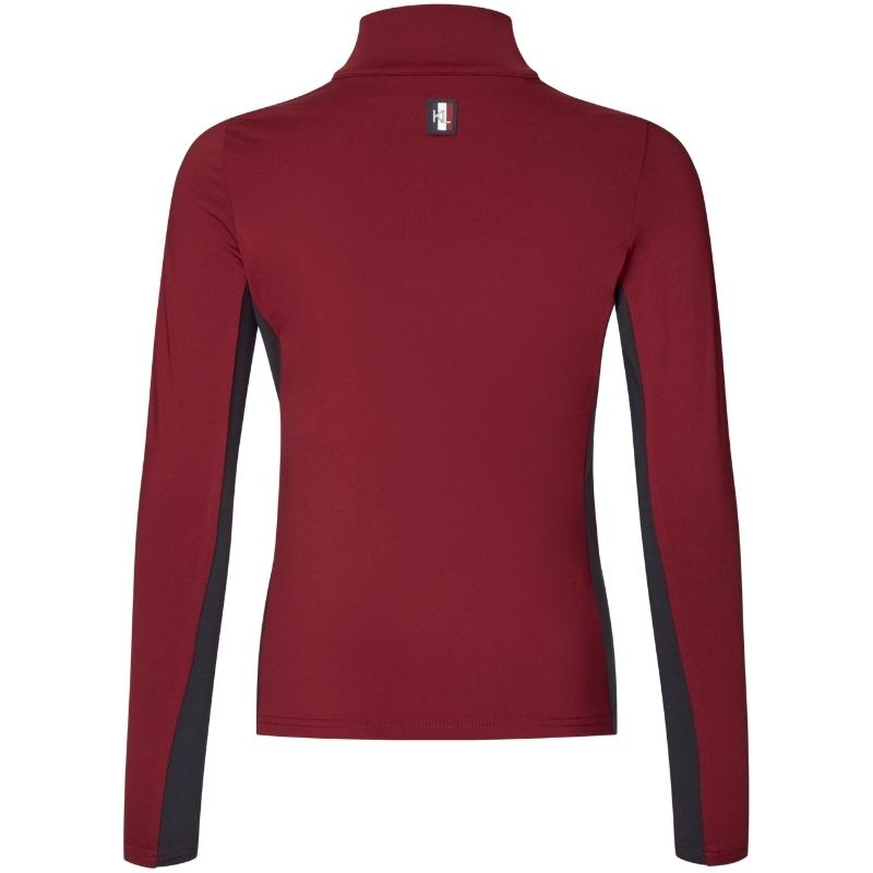 Haut d'équitation Enfant/Junior Classic Training Shirt Bordeaux