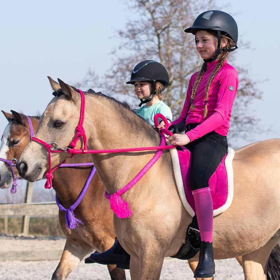 Tapis de monte à cru Fauxfur Rose