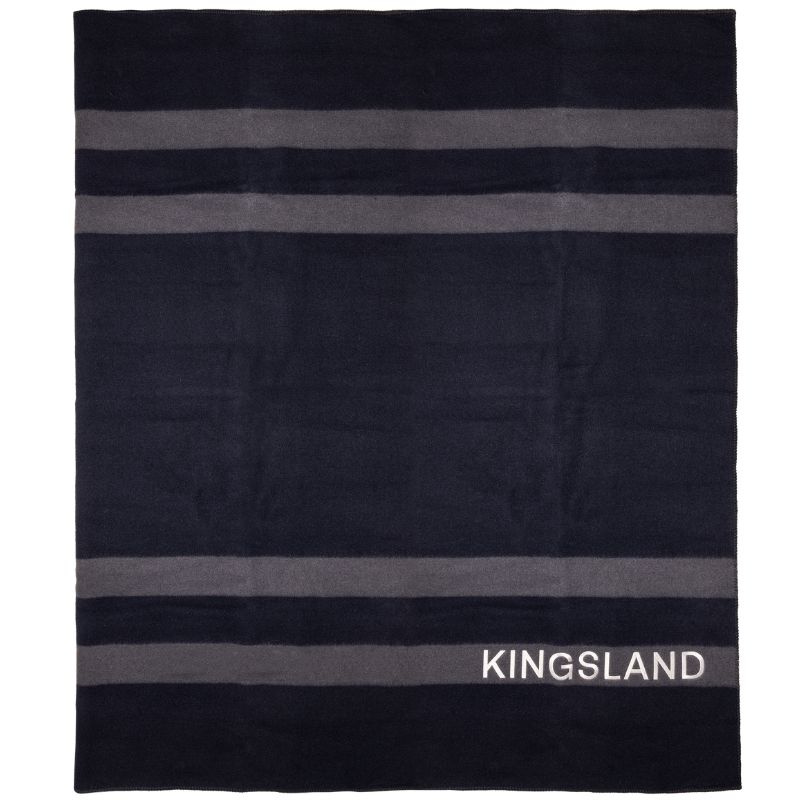 Couverture en laine Classic Bleu Marine