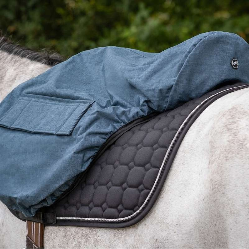 Housse de selle Water Repellent Bleu