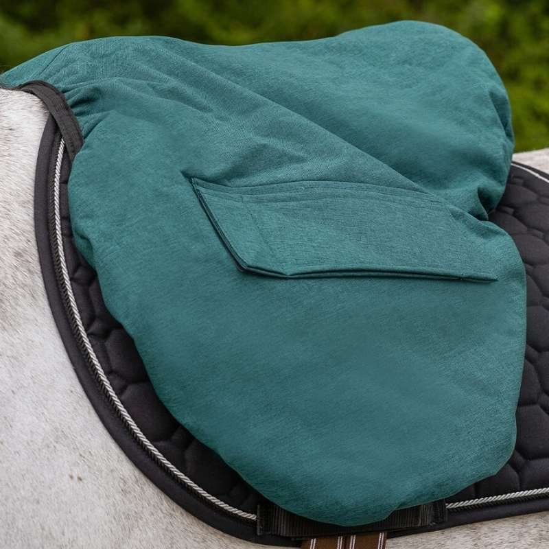 Housse de selle Water Repellent Vert Foncé