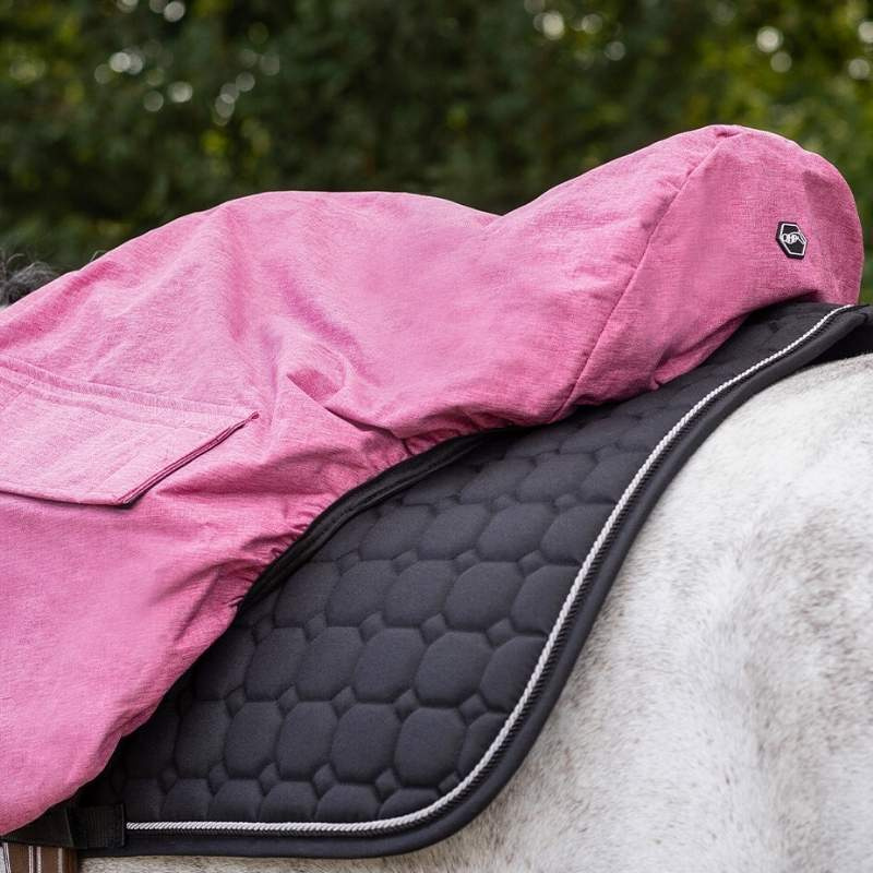 Housse de selle Water Repellent Rose