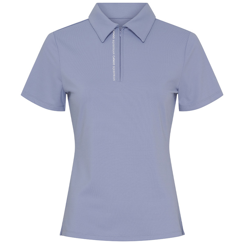 Haut d'équitation Nash 1/4 Zip Bleu clair