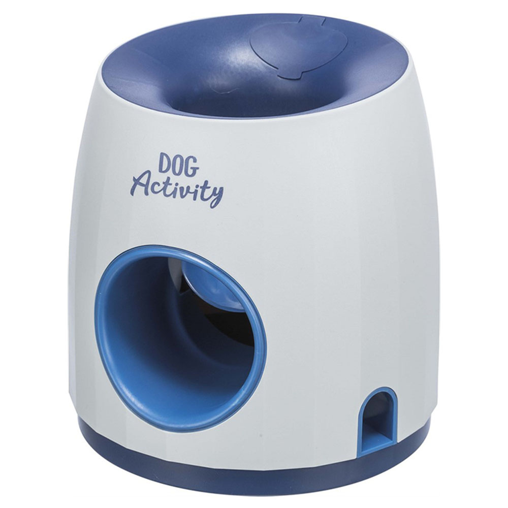 Jouet d'activation Balle et Friandise pour chien Bleu/Blanc