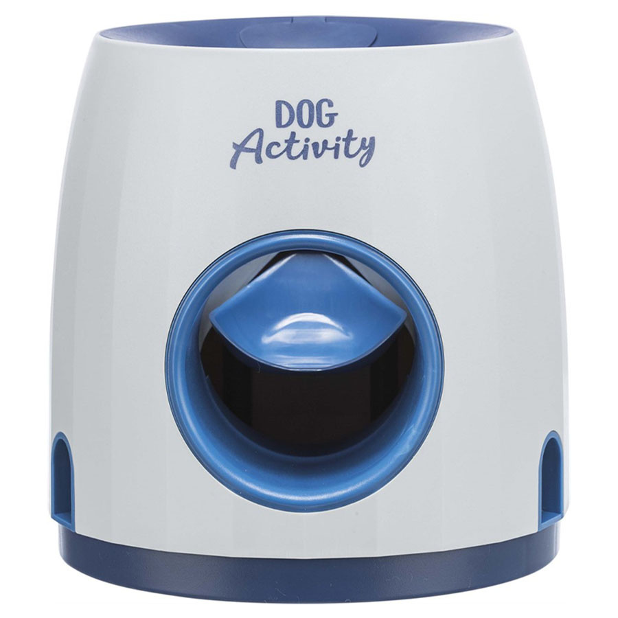 Jouet d'activation Balle et Friandise pour chien Bleu/Blanc